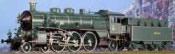 Class S3/6 Express Loco, Green/Black Livery